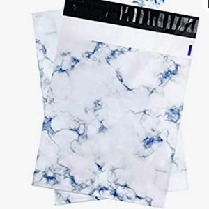 50 Marble Poly-Mailers